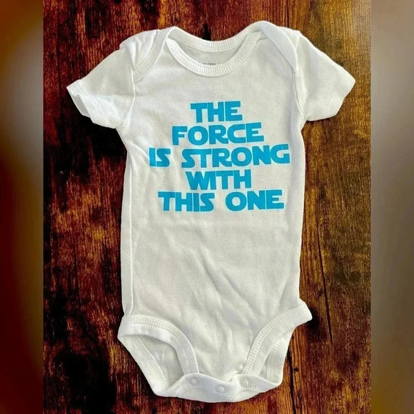 Just One You by Carter’s | infant Star Wars onesie. Size: 3M - Picture 1 of 8